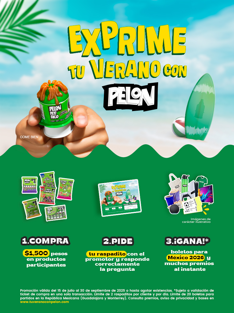 Exprime tu Verano con Pelon - Promoción 2025