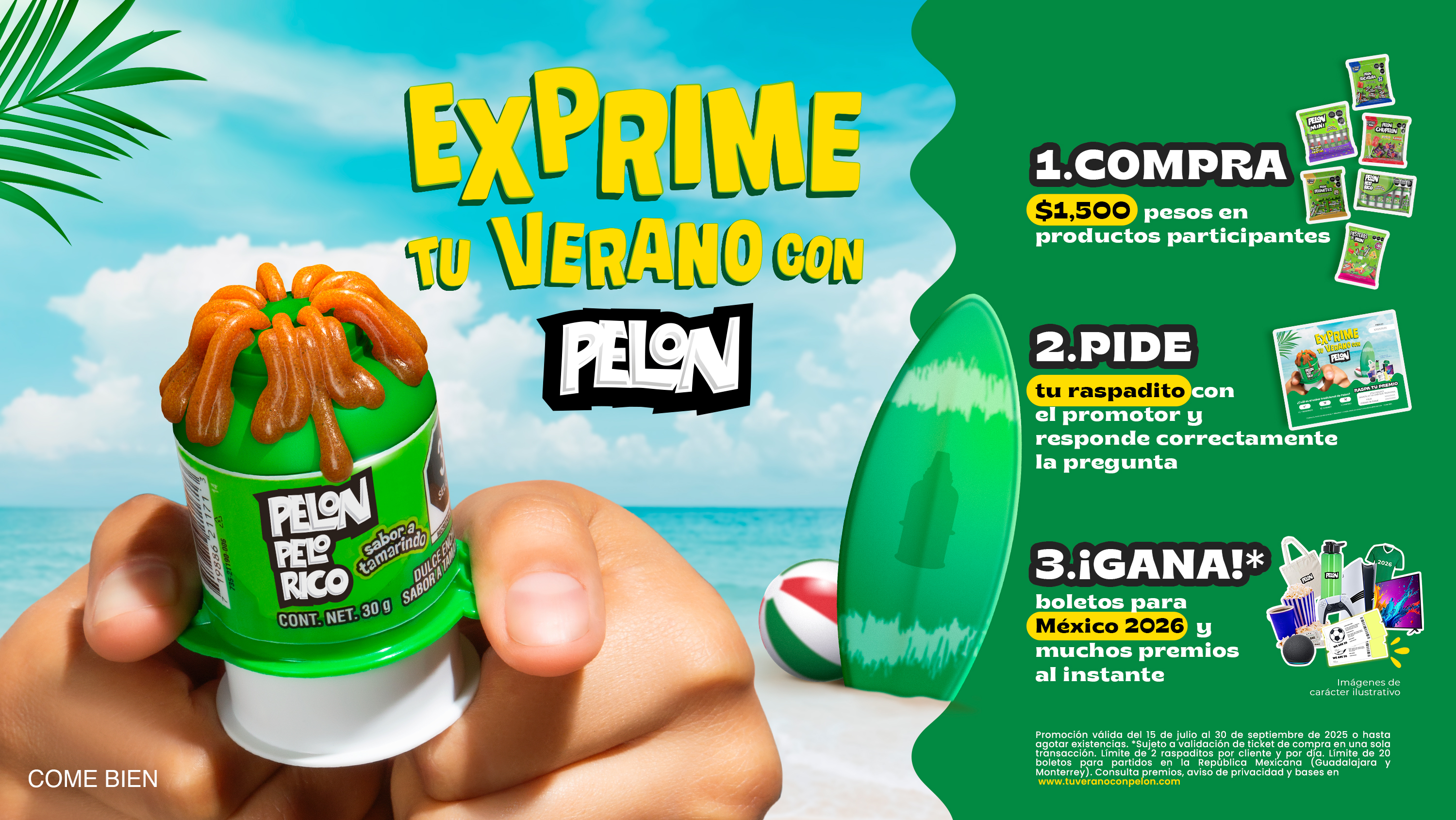 Exprime tu Verano con Pelon - Promoción 2025